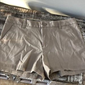 Women Active Lifestyle Khaki Shorts